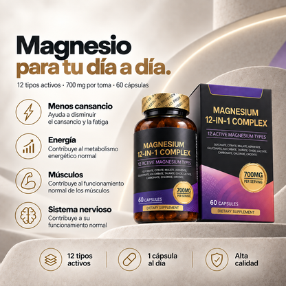 Magnesio 12 en 1
